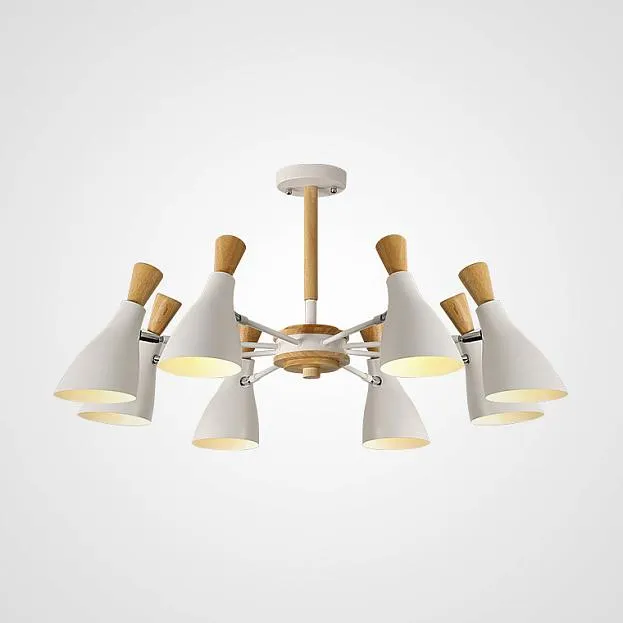 Люстра на штанге TUNE L8 White ImperiumLoft 243295-26 TUNE01