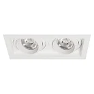 Светильник MS-VORTEX-BUILT-S210x117-2x20W Warm3000 (WH-WH, 40 deg, 230V) Arlight 057763