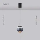 Подвесной светильник BENDIX Тип B. Цвет Синий Lampatron 6780-18584