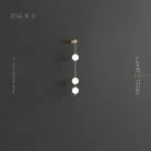 Бра ADILS WALL 3 лампы Lampatron adils-wall-3 7556-21128