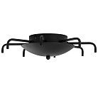 Подвесное крепление 8х с трансформатором 40W к 747xxx ЧЕРНЫЙ Lightstar 574737 TUBO