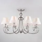 Потолочная люстра Eurosvet 60069/8 серебро Incanto 00000083401