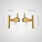 Бра REMUS Тип B. Цвет Латунь Lampatron 7380-20345