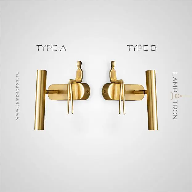 Бра REMUS Тип B. Цвет Латунь Lampatron 7380-20345 Бра REMUS Тип B. Цвет Латунь Lampatron 7380-20345