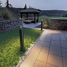 Ландшафтный светильник черный/металл IP65 LED 12W 670Лм 3000K 120° Odeon light 7119/12GL COIL