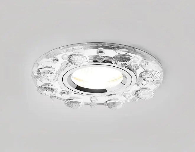 Встраиваемый светильник Ambrella light K225 CH Crystal