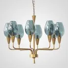 Подвесная Дизайнерская Люстра Viola 8 Синий By Imperiumloft 179884-26