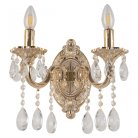 Бра с хрустальными подвесками Bohemia Ivele Crystal AL7801B10/2/175 A GW