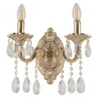 Бра с хрустальными подвесками Bohemia Ivele Crystal AL7801B10/2/175 A GW
