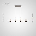 Реечный, рядный светильник MEDVIN LONG 4 лампы Lampatron medvin-long-4 7713-21621