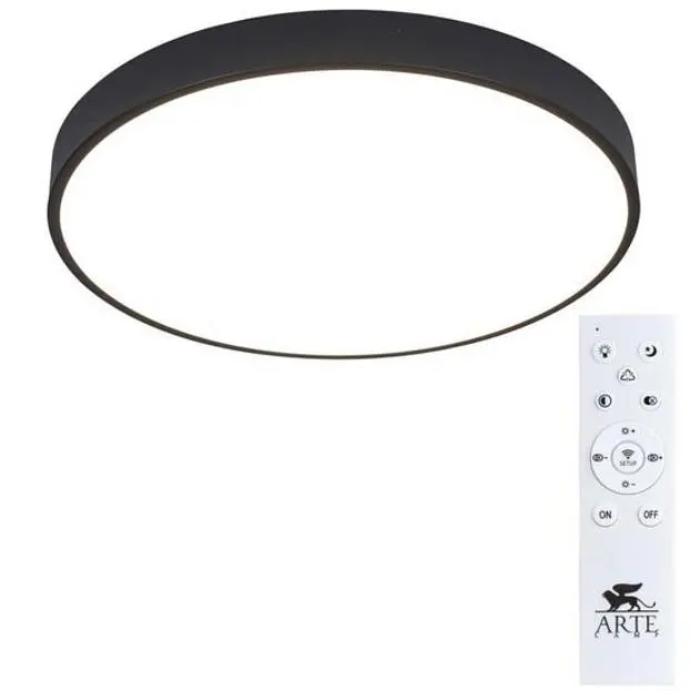 Светильник Потолочный Arte Lamp A2672PL-1BK ARENA Светильник Потолочный Arte Lamp A2672PL-1BK ARENA