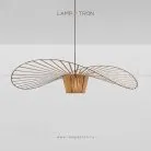 Подвесной светильник HAT WEB Размер L. Цвет коричневый. Lampatron 6781-18603