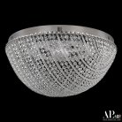 Люстра светодиодная хрустальная с пультом APL LED SH501.2.50.M.LED-DIM.Ni Sicilia
