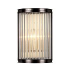 Настенный светильник Delight Collection KM0767W-1 matt black Crystal bar