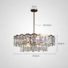 Люстра DORIS CH 13 (8+5) ламп Lampatron 8765-24662