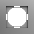 Рамка 1-я, сталь, Donel DE21137 A07