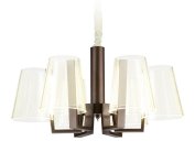 Подвесная люстра Ambrella light AK4025/6 CF кофе 96W D600*300 (ПДУ РАДИО 2.4)