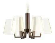 Подвесная люстра Ambrella light AK4025/6 CF кофе 96W D600*300 (ПДУ РАДИО 2.4)