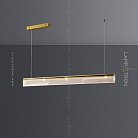 Реечный, рядный светильник DILEMMA L Размер S. Цвет Латунь Lampatron dilemma-l-s-brass 6265-16845