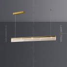 Реечный, рядный светильник DILEMMA L Размер S. Цвет Латунь Lampatron dilemma-l-s-brass 6265-16845