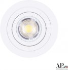 Светильник встраиваемый APL LED 3322.TCH111R/WH Ingrid