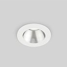 Встраиваемый светильник Elektrostandard 25023/LED 7W 4200K WH/SL белый/серебро Teka a056772