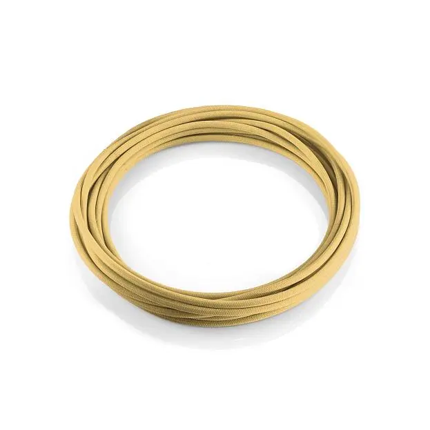 Кабель Ideal Lux 301648 CAVO TESSUTO 05M OTTONE 5м Cavi e supporti
