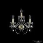 Бра хрустальный Bohemia 1402B/2+1/160 G