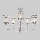 Потолочная люстра Eurosvet 60144/6 хром Inari a061946
