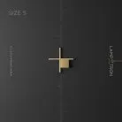 Бра STICH B Размер S. Цвет Латунь Lampatron stich-b-s-brass 6557-17913