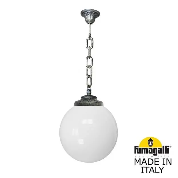 Уличный подвесной светильник FUMAGALLI G30.120.000.BYF1R SICHEM/G300 GLOBE 300 Уличный подвесной светильник FUMAGALLI G30.120.000.BYF1R SICHEM/G300 GLOBE 300