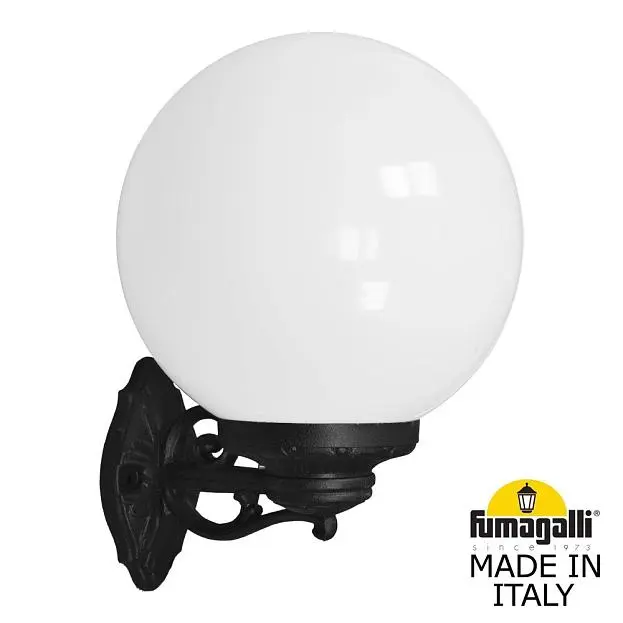 Уличный настенный светильник FUMAGALLI G30.131.000.AYF1R BISSO/G300 GLOBE 300 Уличный настенный светильник FUMAGALLI G30.131.000.AYF1R BISSO/G300 GLOBE 300