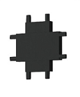 Коннектор ITALLINE IT09-9031 black