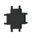 Коннектор ITALLINE IT09-9031 black