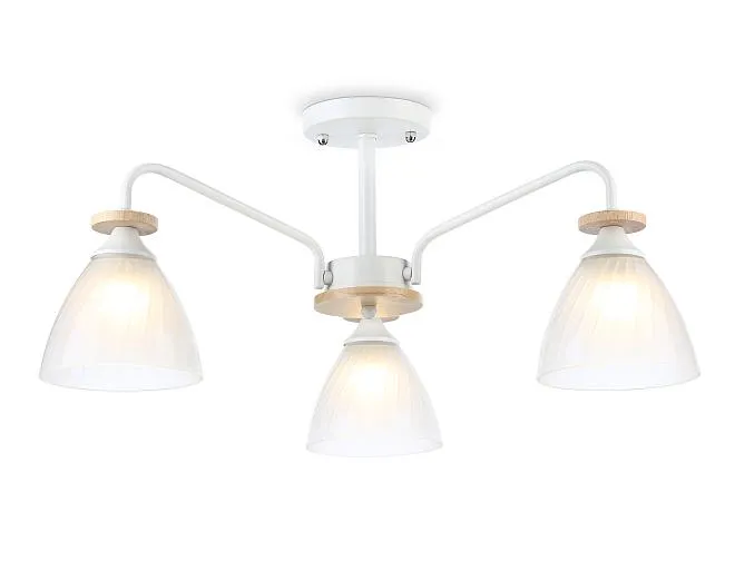 Подвесной светильник 620*250  белый/белый матовый E27/3 max 40W Ambrella light TR9562/3 WH/FR
