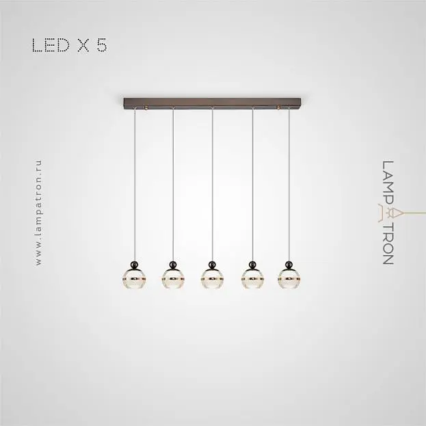 Готовая комбинация светильников ELVARD COMBO 5 ламп. Планка Lampatron 6953-19076 Готовая комбинация светильников ELVARD COMBO 5 ламп. Планка Lampatron 6953-19076