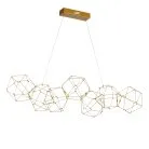 Люстра Delight Collection MD18001068-7A matt gold Lucciola