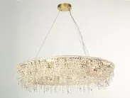 Подвесной светильник NEWPORT 10910+6/S gold