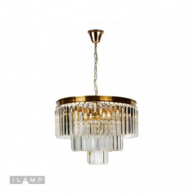 Подвесная люстра iLamp 8945-4+1 GLD Triumph Подвесная люстра iLamp 8945-4+1 GLD Triumph