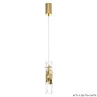 Подвесной светильник Crystal Lux PRIMAVERA SP1 GOLD