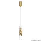 Подвесной светильник Crystal Lux PRIMAVERA SP1 GOLD