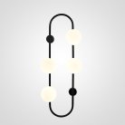Настенное Бра Hoop Wall H77 Black ImperiumLoft213735-26