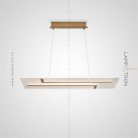 Реечный, рядный светильник SKYLINE C Размер S Lampatron skyline-c-s 6691-18281
