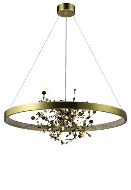 Подвесной светильник Crystal Lux GARDEN SPLED+4 D800 GOLD Подвесной светильник Crystal Lux GARDEN SPLED+4 D800 GOLD