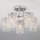 Потолочная люстра Eurosvet 30137/5 хром Bonnie 00000084463