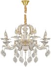 Подвесная люстра AM Group CLEOPATRA SP8 WH+GL CLEOPATRA