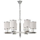 Подвесной светильник Escada 1156/6S E27*60W Matt white/Chrome Escada 1156/6S