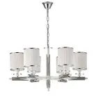 Подвесной светильник Escada 1156/6S E27*60W Matt white/Chrome Escada 1156/6S