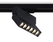 Трековый однофазный светодиодный светильник Ambrella light GL6813 BK