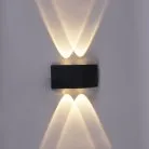 Уличные настенные светильники Reluce 86856-9.2-001KT LED4W BK